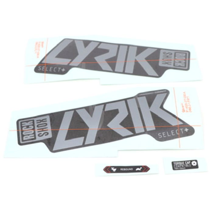 ROCK SHOX Fork Decal Kit, Lyrik Select 2020+ polar for black main product photo
