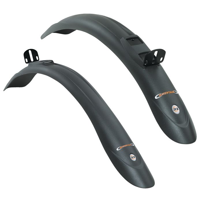 SKS Steckschutzblechgarnitur Beavertail 26-28 schwarz main product photo