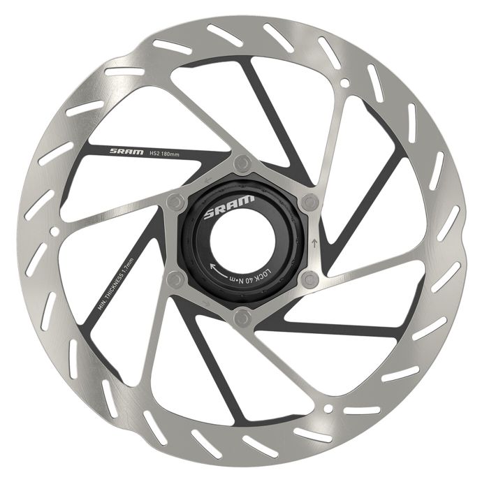 SRAM Rotor HS2 Rounded CenterLock 180mm main product photo