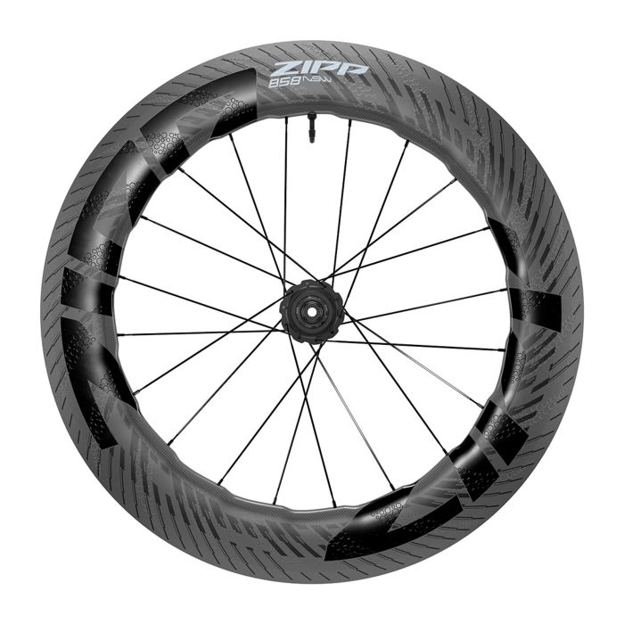 ZIPP 858 NSW Tubeless Disc-Brake Rear Wheel Hookless main product photo
