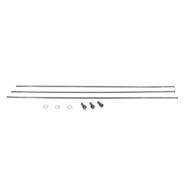 ZIPP Spoke and Nipple 298mm Straight Rise 60 29 Qty 3 main product photo